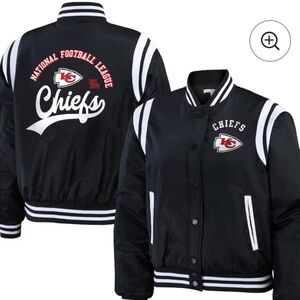 New Black Chiefs "Wear by Erin Andrews Jacket"